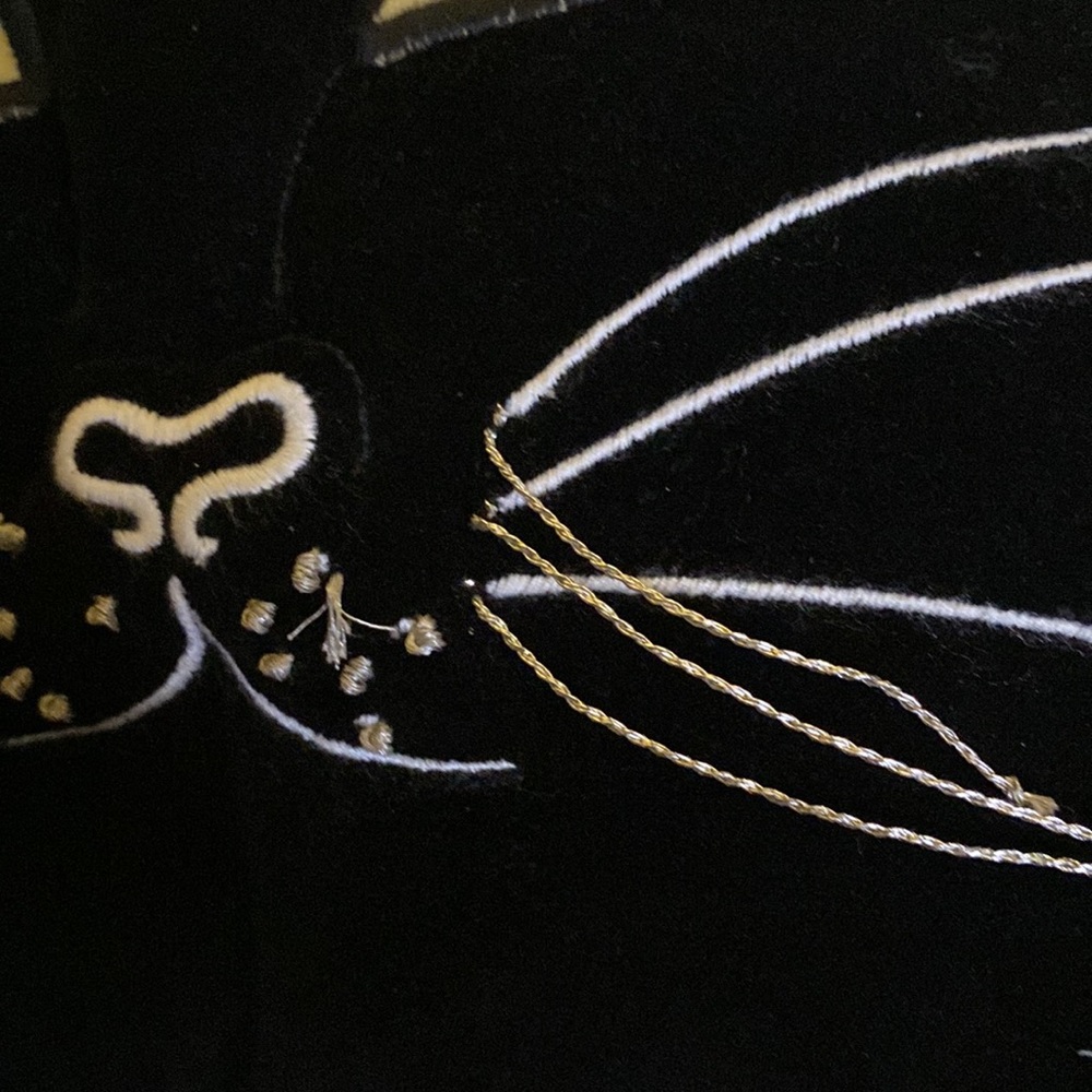 Pottery Barn Magic Cat Throw Pillow Retired & Rare 2015 Halloween Collection🐈‍⬛ - Picture 14 of 16